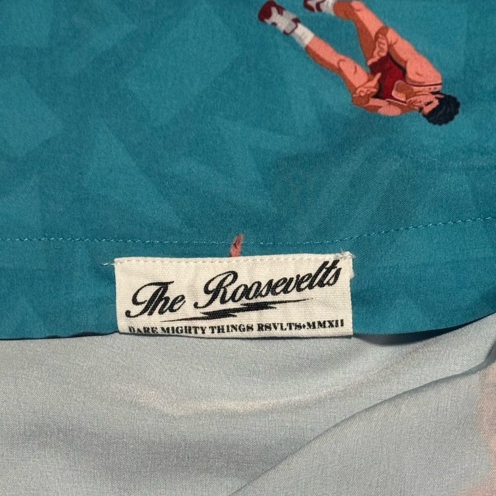 RSVLTS Saved By The Bell Short Sleeve Button Down Size XXL Kunuflex Party Shirt - Picture 9 of 11